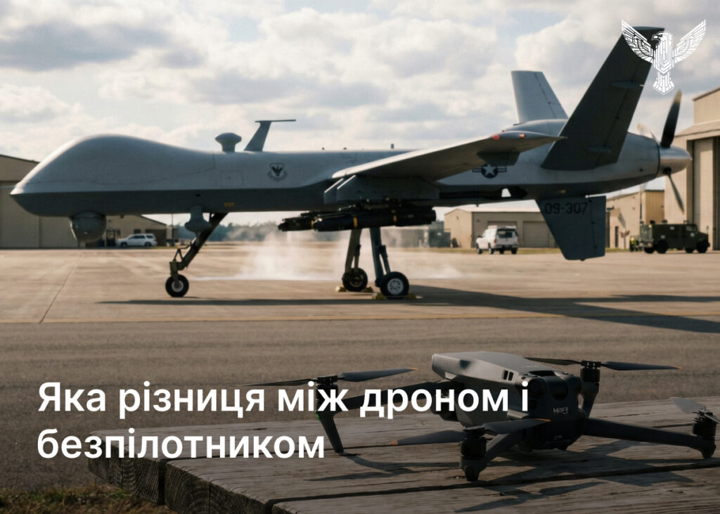 БПЛА і дрон: різниця
