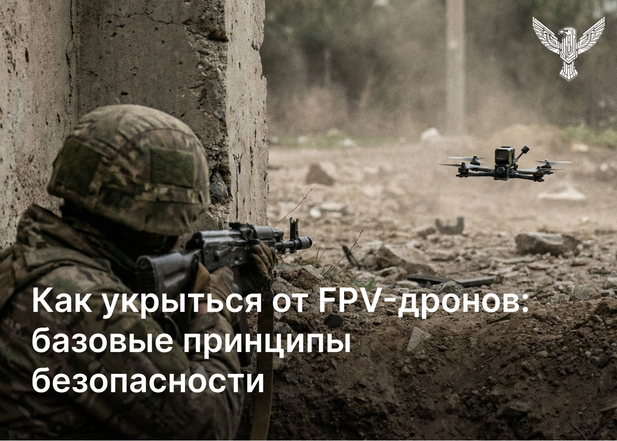Как спрятаться от FPV-дронов: базовые принципы безопасности