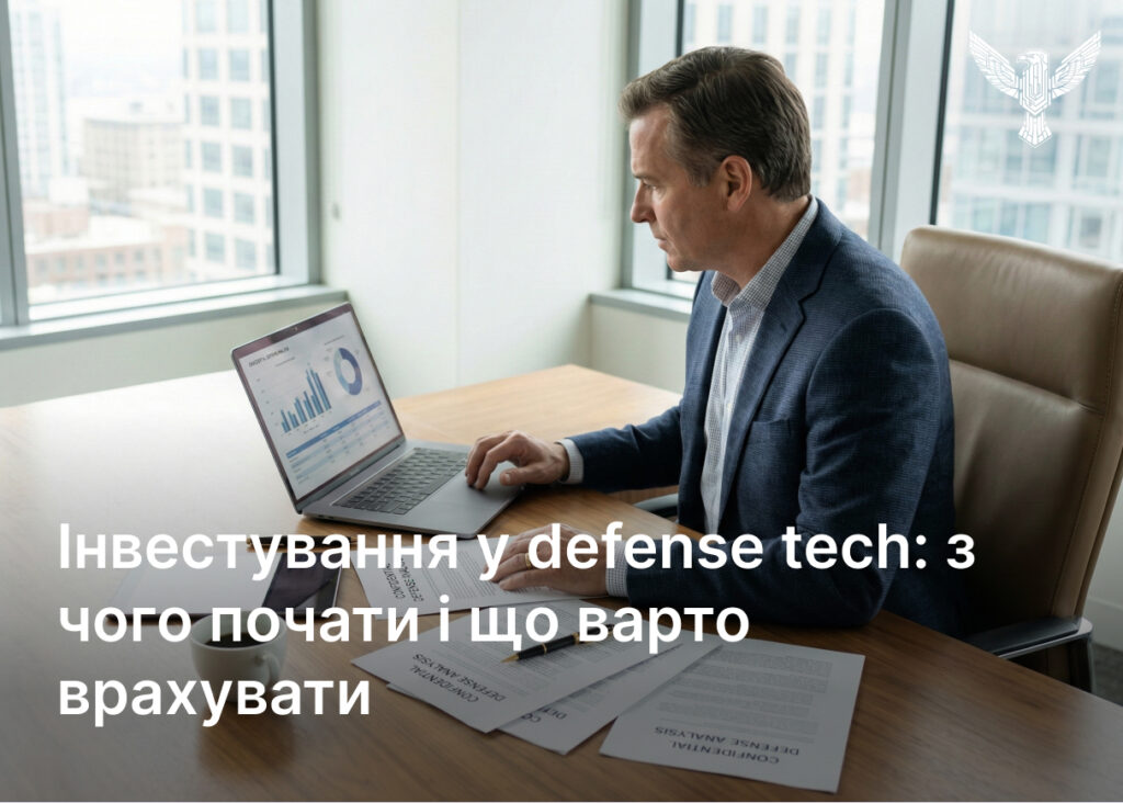 Інвестування у defense tech: з чого почати і що варто врахувати