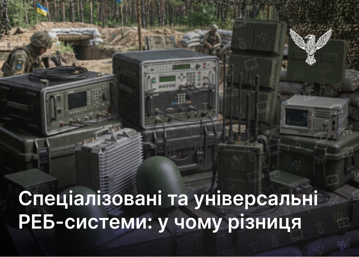 Спеціалізовані та універсальні РЕБ-системи: у чому різниця