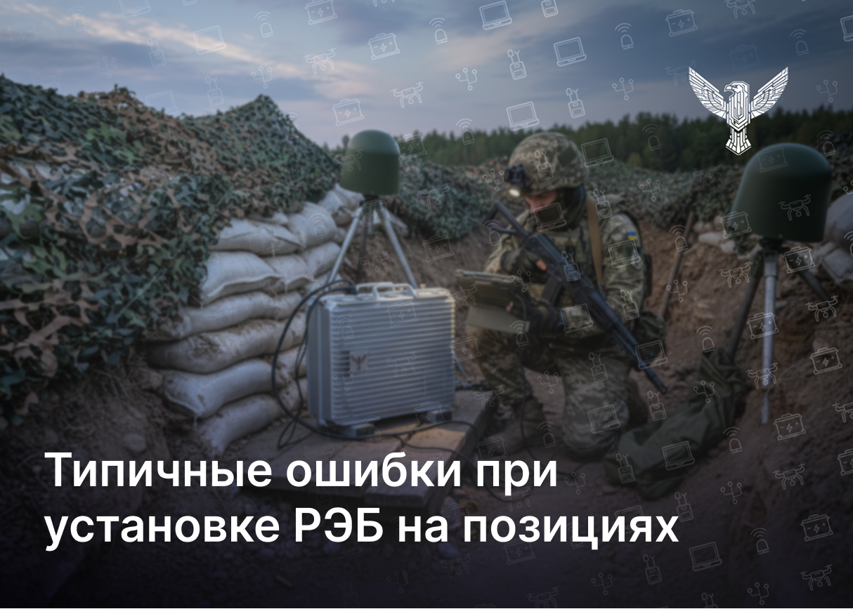 Типичные ошибки при установке РЭБ на позициях