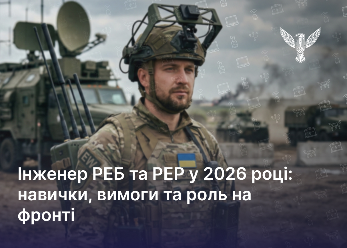 Інженер РЕБ та РЕР у 2026 році: навички, вимоги та роль на фронті