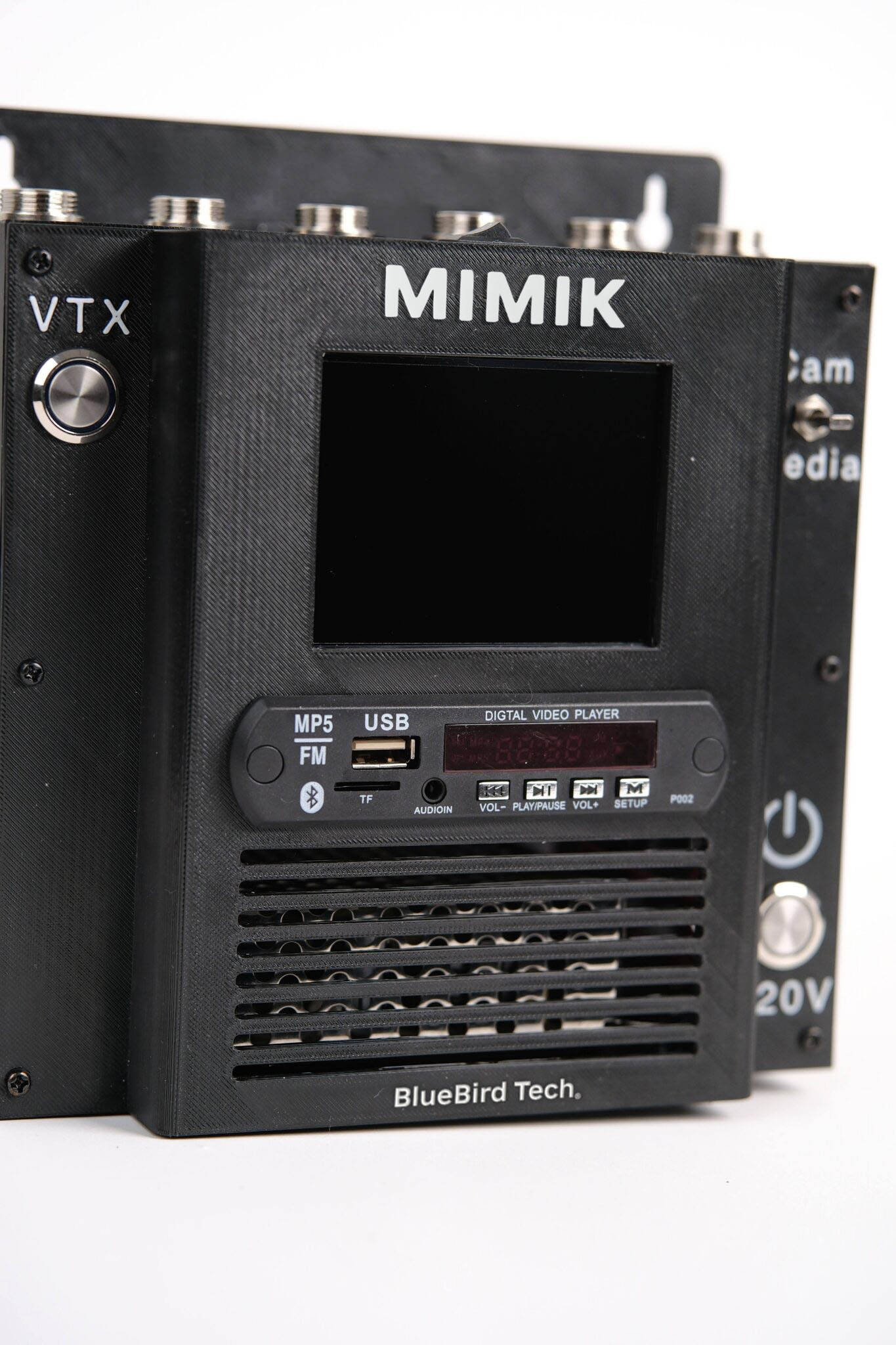 Тестовый имитатор видеосигнала FPV-дрона «Мимик»