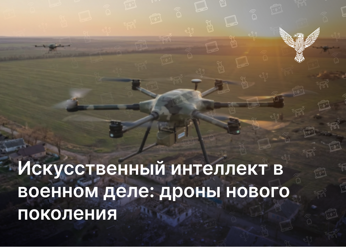 Искусственный интеллект в военном деле: дроны нового поколения