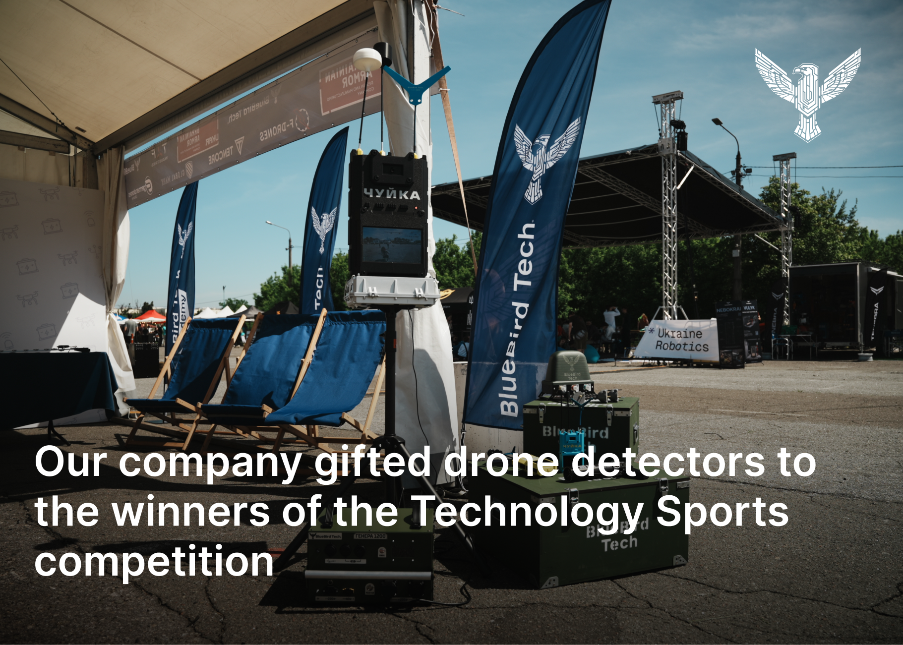 Our company gifted drone detectors to the winners of the Technology Sports competition 