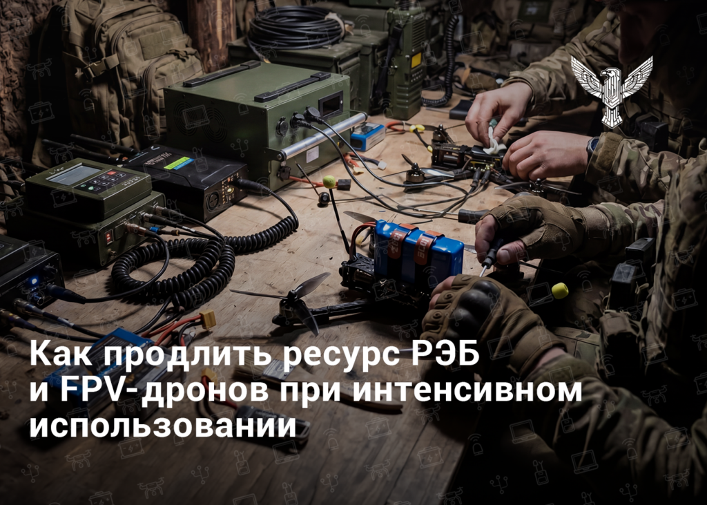 Как продлить ресурс РЭБ и FPV-дронов при интенсивном использовании