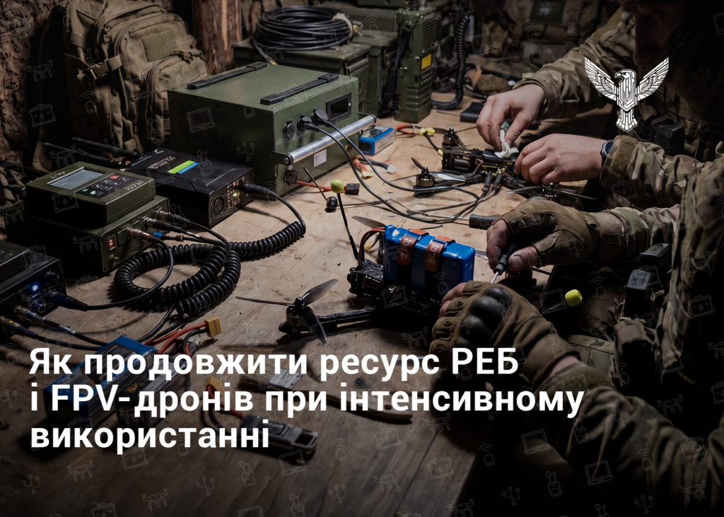 Як продовжити ресурс РЕБ і FPV-дронів при інтенсивному використанні