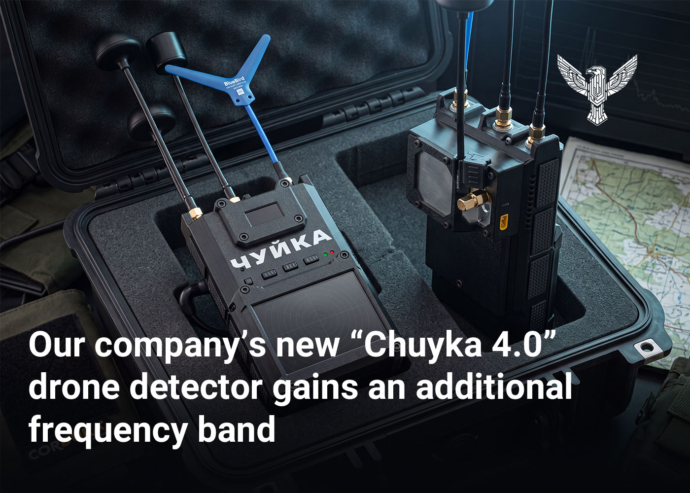 Our company’s new “Chuyka 4.0” drone detector gains an additional frequency band
