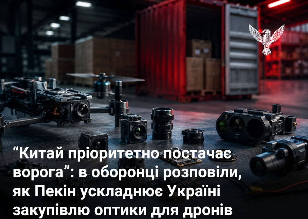 “Китай пріоритетно постачає ворога”: в оборонці розповіли, як Пекін ускладнює Україні закупівлю оптики для дронів