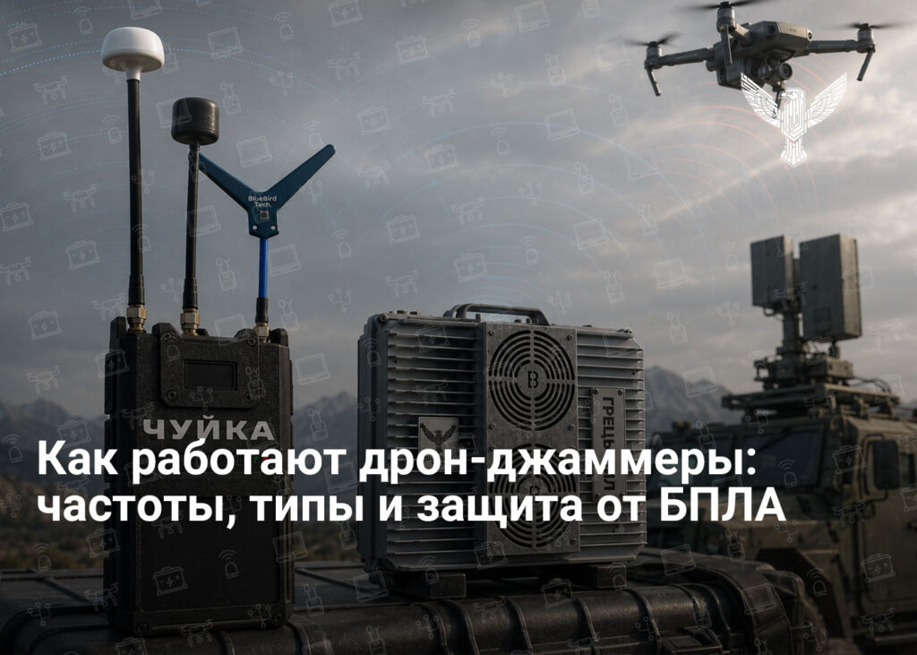 Как работают дрон-джаммеры: частоты, типы и защита от БПЛА