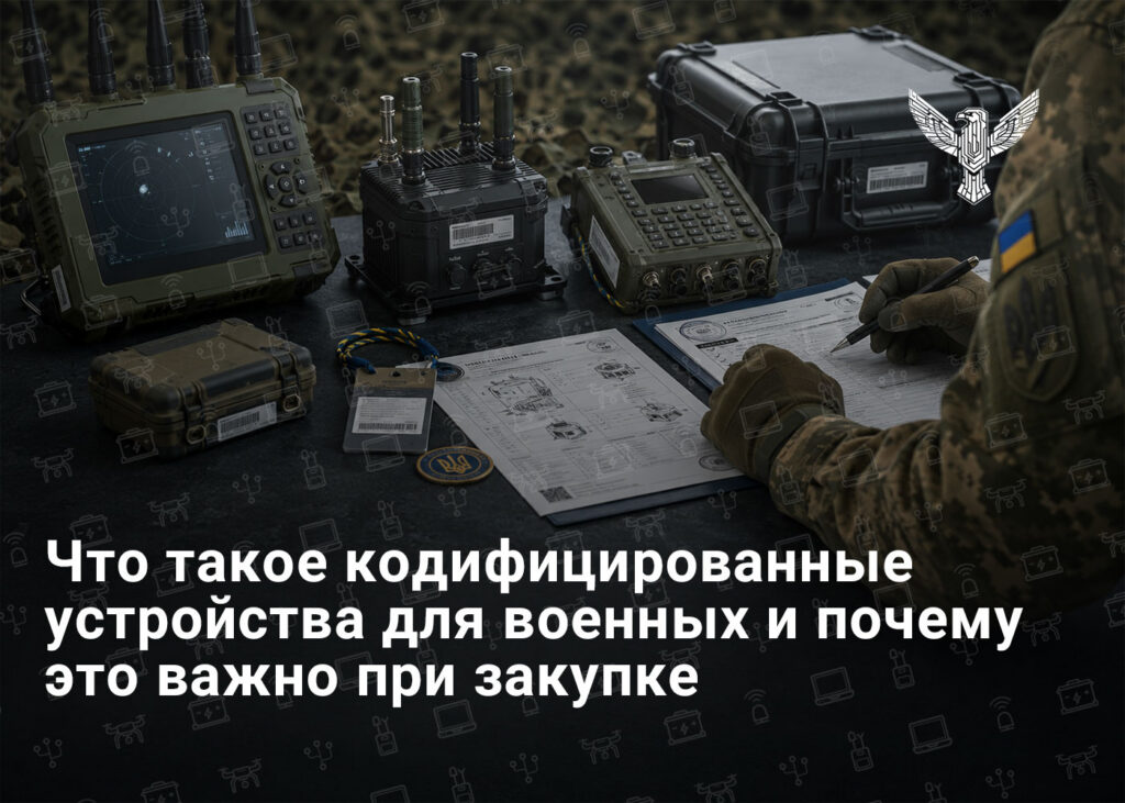 Что такое кодифицированные устройства для военных и почему это важно при закупке