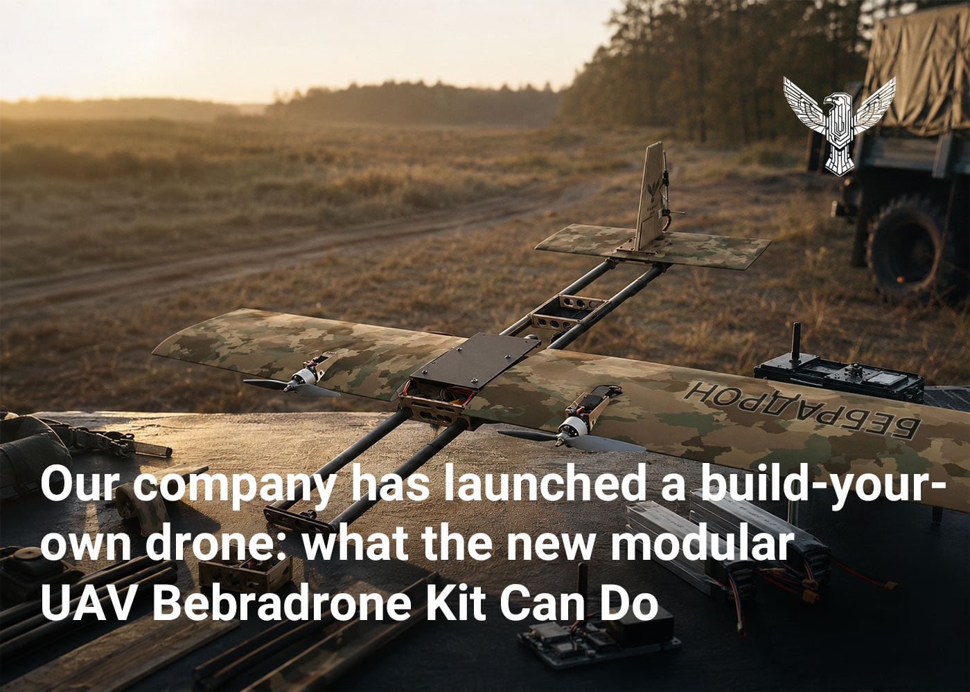 Our company has launched a build-your-own drone: what the new modular UAV Bebradrone Kit Can Do