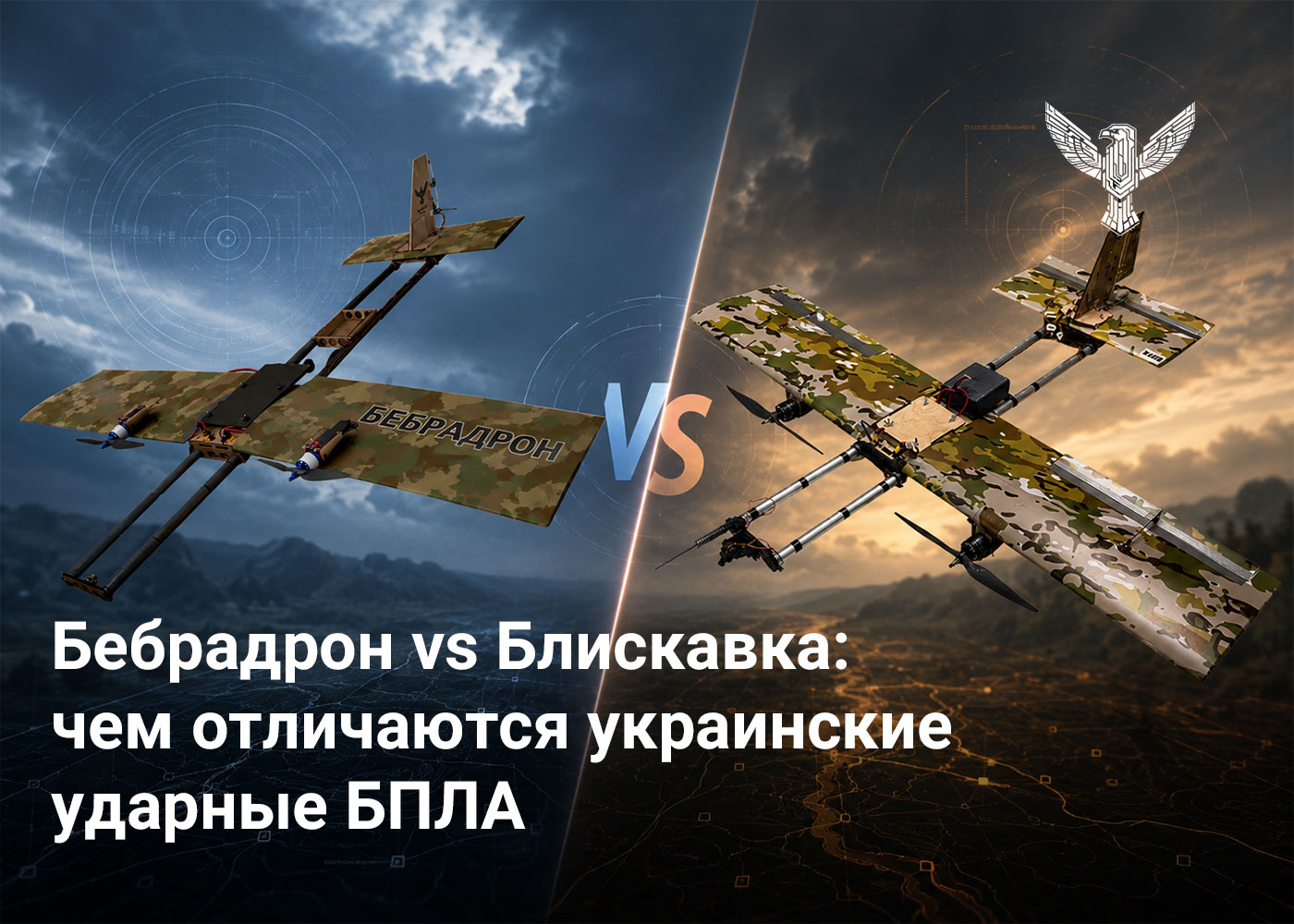 Бебрадрон vs Блискавка: чем отличаются украинские ударные БПЛА