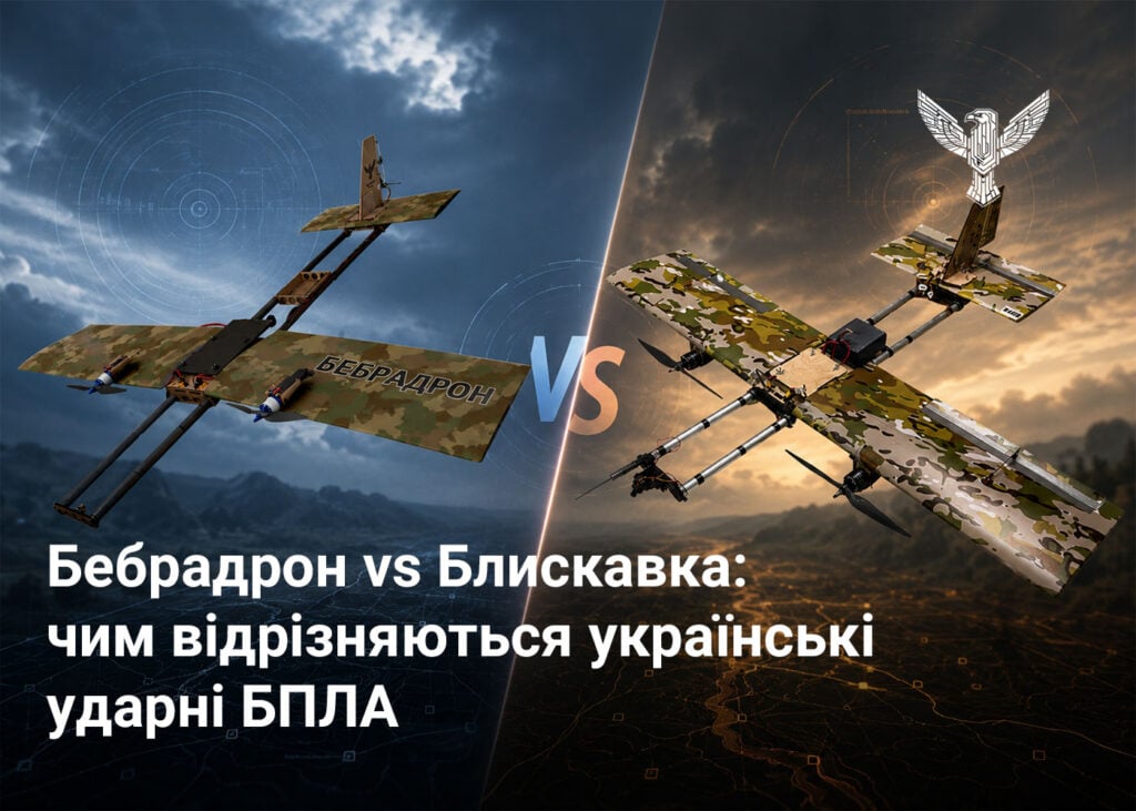 Бебрадрон vs Блискавка: чим відрізняються українські ударні БПЛА