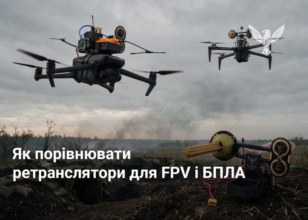 Як порівнювати ретранслятори для FPV і БПЛА