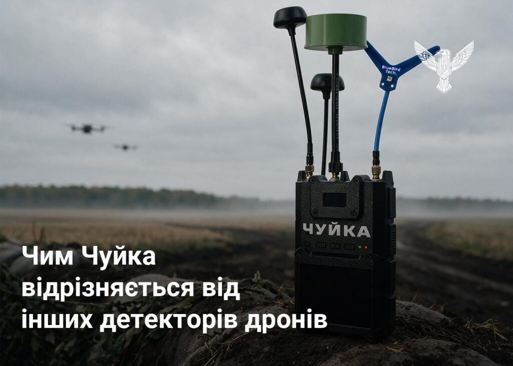 Чим Чуйка відрізняється від інших детекторів дронів