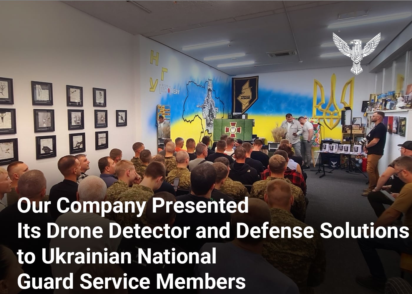 Our Company Presented Its Drone Detector and Defense Solutions to Ukrainian National Guard Service Members