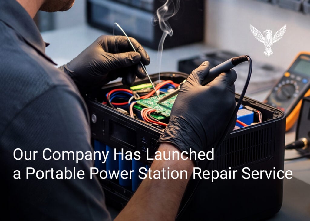 Our Company Has Launched a Portable Power Station Repair Service
