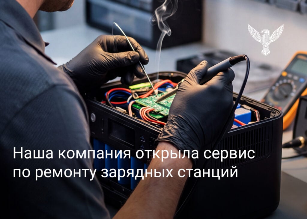 Наша компания открыла сервис по ремонту зарядных станций