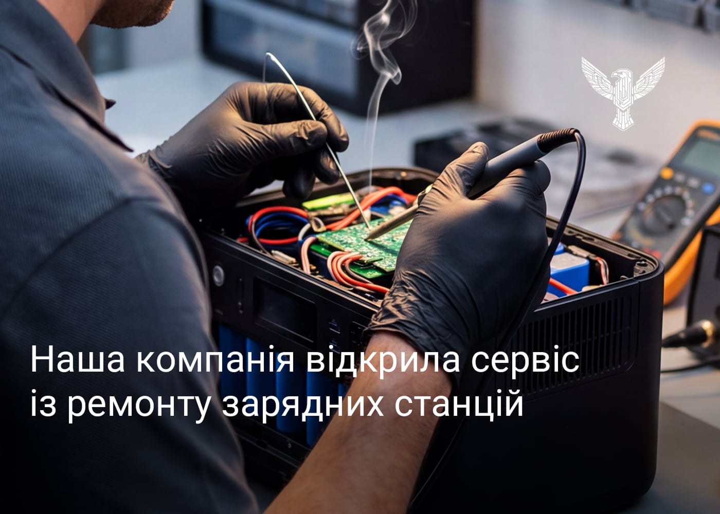 Наша компанія відкрила сервіс із ремонту зарядних станцій