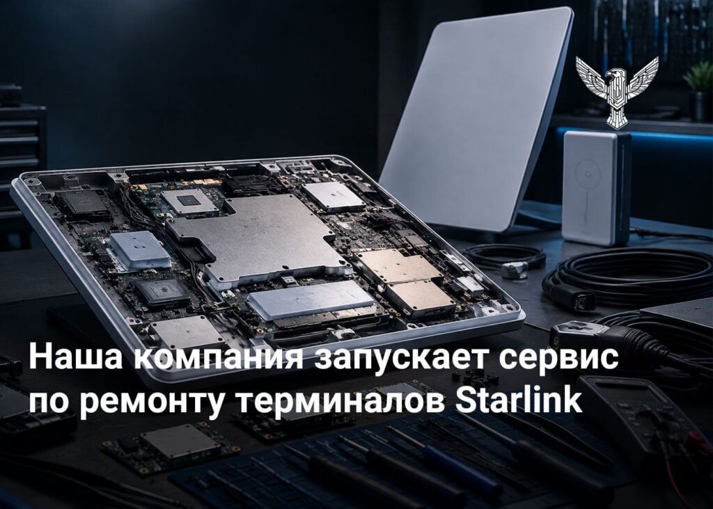 Наша компания запускает сервис по ремонту терминалов Starlink